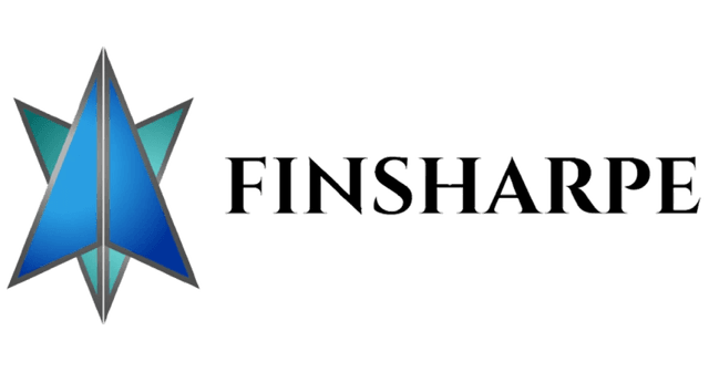 FinSharp logo featuring an intersecting design with one triangle pointing up and one triangle pointing down, representing their financial advisory services.